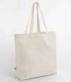 W805 Westford Mill EarthAware® Organic Maxi Bag For Life Natural colour image